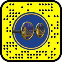 Warriors Glasses Snapcode