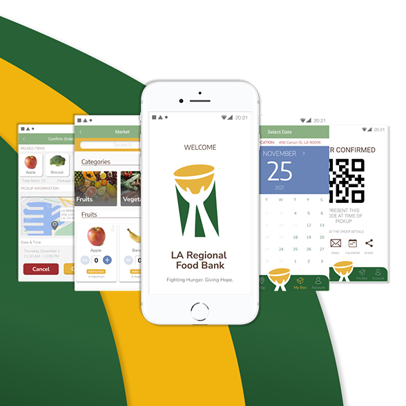 Food Bank marketplace project preview